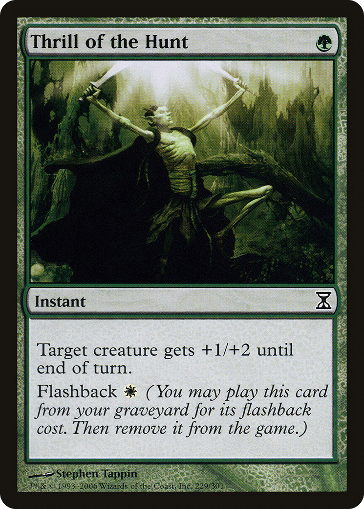 Thrill of the Hunt (TSP-229) - Time Spiral Foil