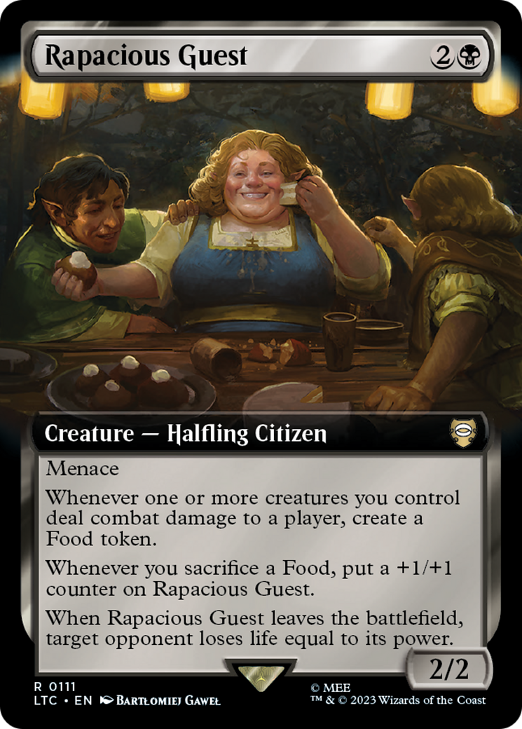 Rapacious Guest (LTC-111) - Tales of Middle-earth Commander: (Extended Art) Foil