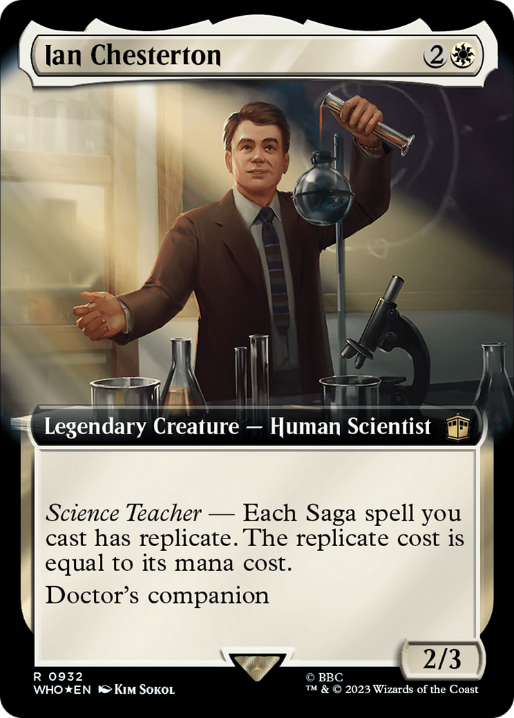 Ian Chesterton (WHO-932) - Doctor Who: (Extended Art) Foil