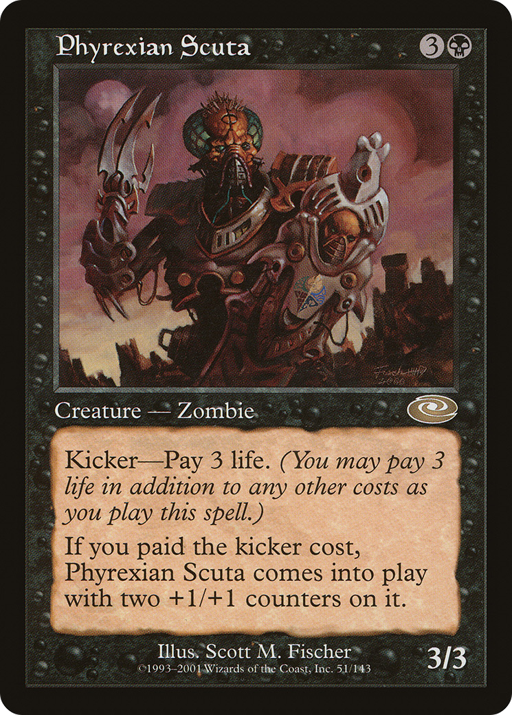 Phyrexian Scuta (PLS-051) - Planeshift