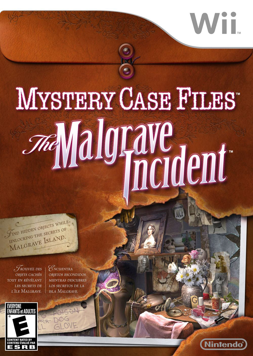 Mystery Case Files - The Malgrave Incident - Nintendo Wii