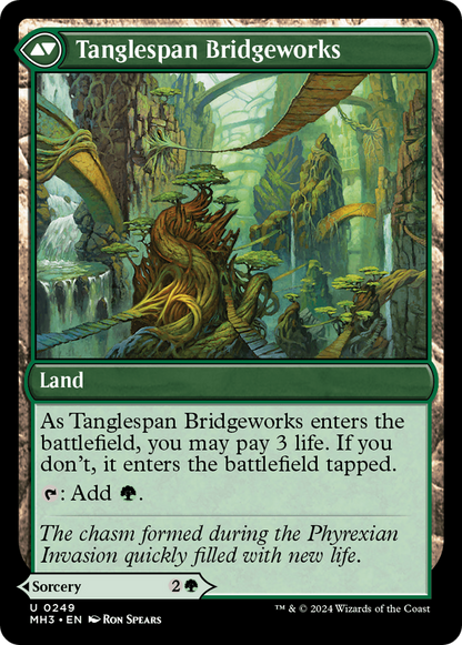 Bridgeworks Battle // Tanglespan Bridgeworks (MH3-249) - Modern Horizons 3