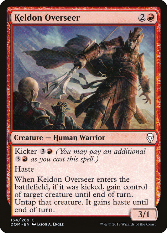 Keldon Overseer (DOM-134) - Dominaria