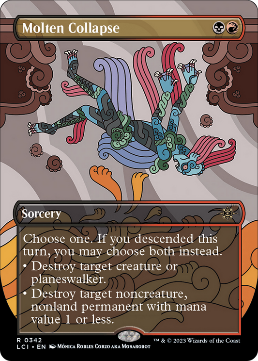 Molten Collapse (LCI-342) - The Lost Caverns of Ixalan (Borderless)