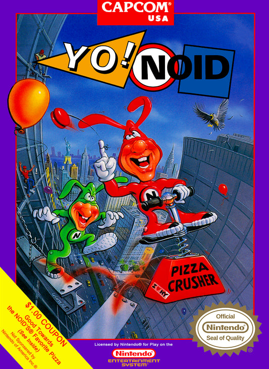 Yo! Noid - Nintendo (NES)