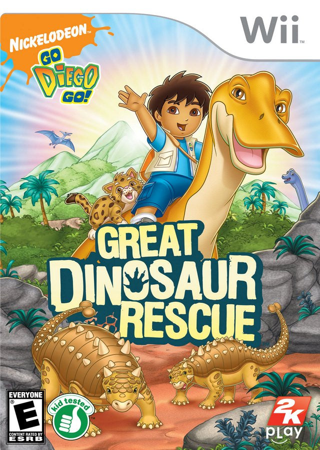 Go Diego Go Great Dinosaur Rescue - Nintendo Wii