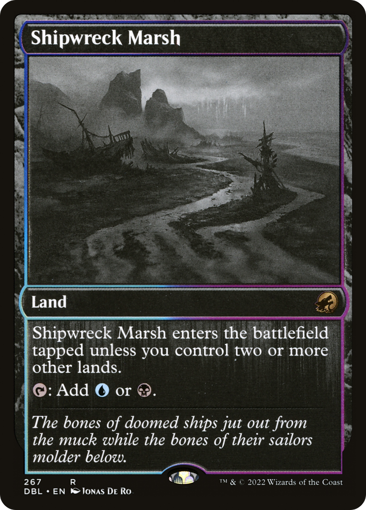 Shipwreck Marsh (DBL-267) - Innistrad: Double Feature Foil