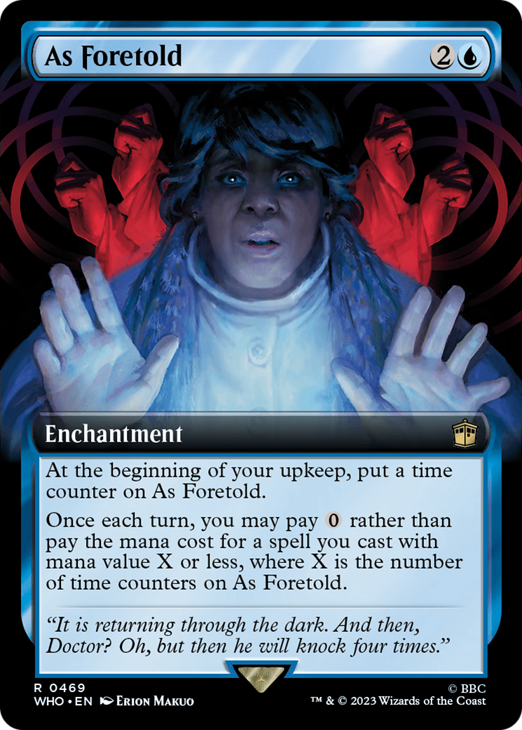 As Foretold (WHO-469) - Doctor Who: (Extended Art)