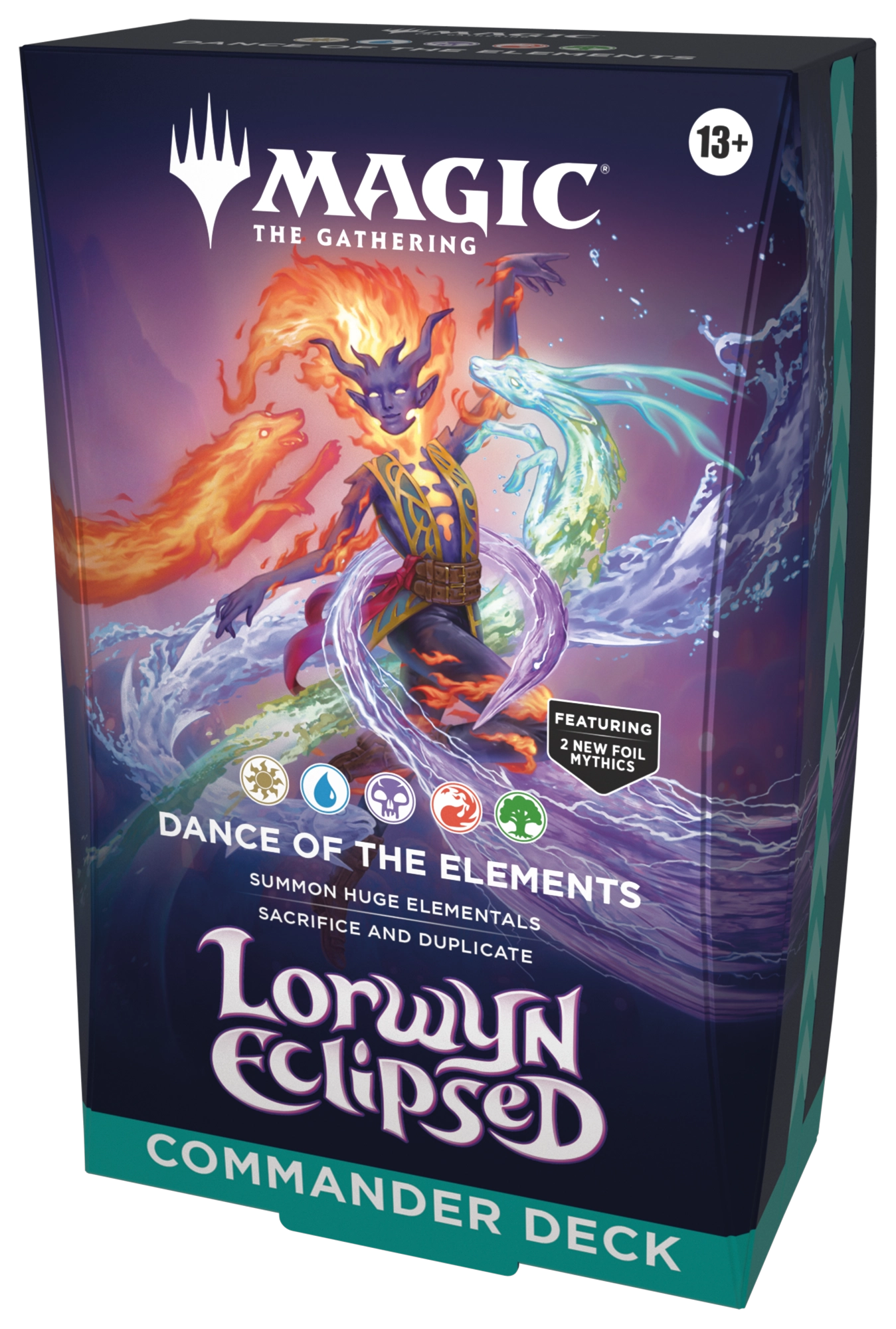 LORWYN ECLIPSED COMMANDER DECK  - DANCE OF THE ELEMENTS