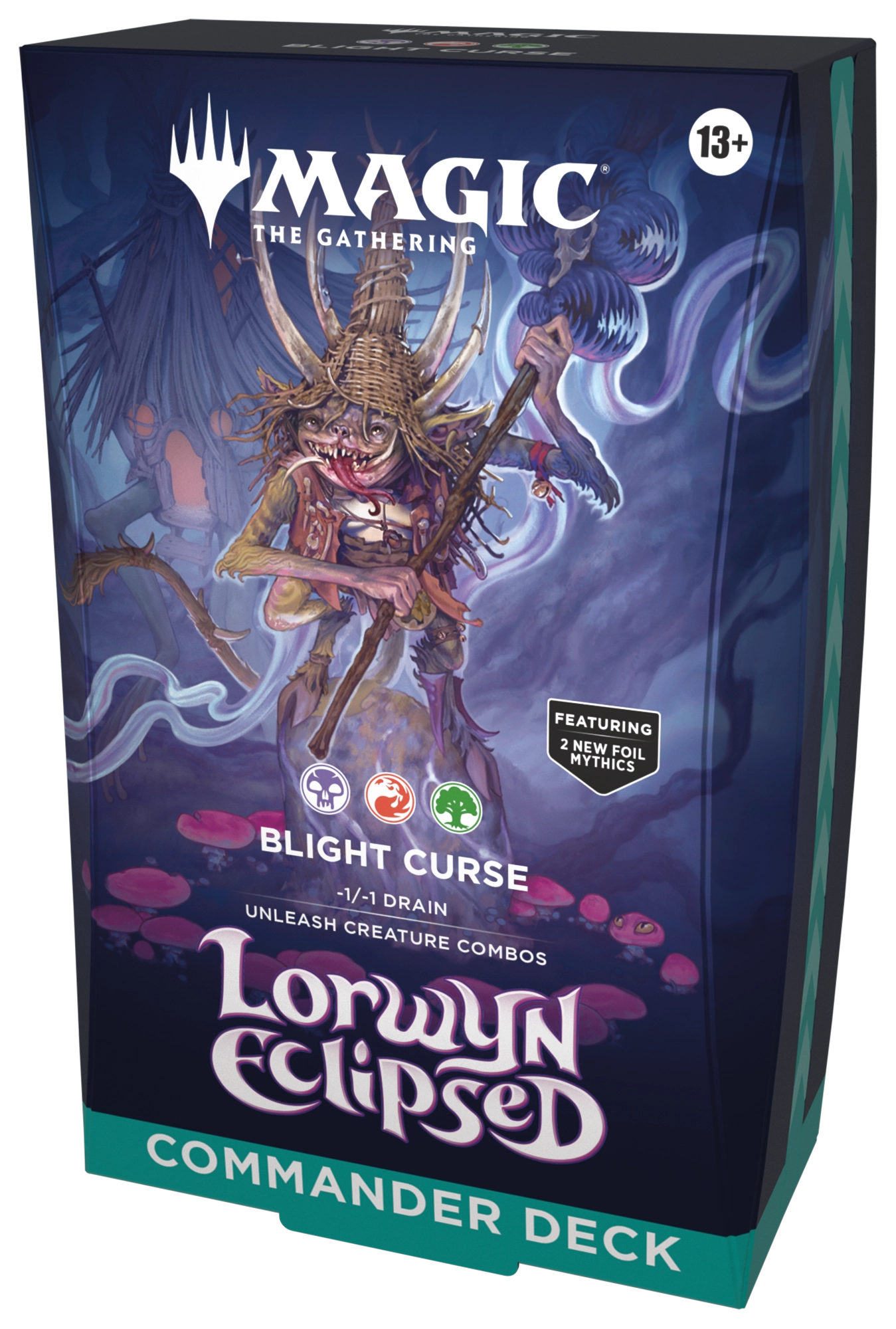 LORWYN ECLIPSED COMMANDER DECK  - BLIGHT CURSE