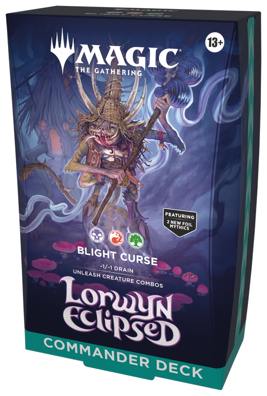 LORWYN ECLIPSED COMMANDER DECK  - BLIGHT CURSE