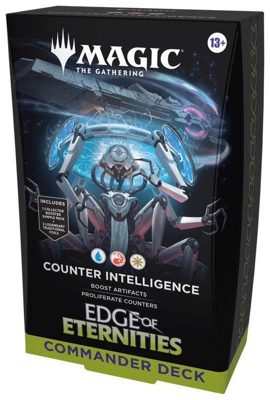 MTG EDGE OF ETERNITIES COMMANDER - COUNTER INTELEGENCE