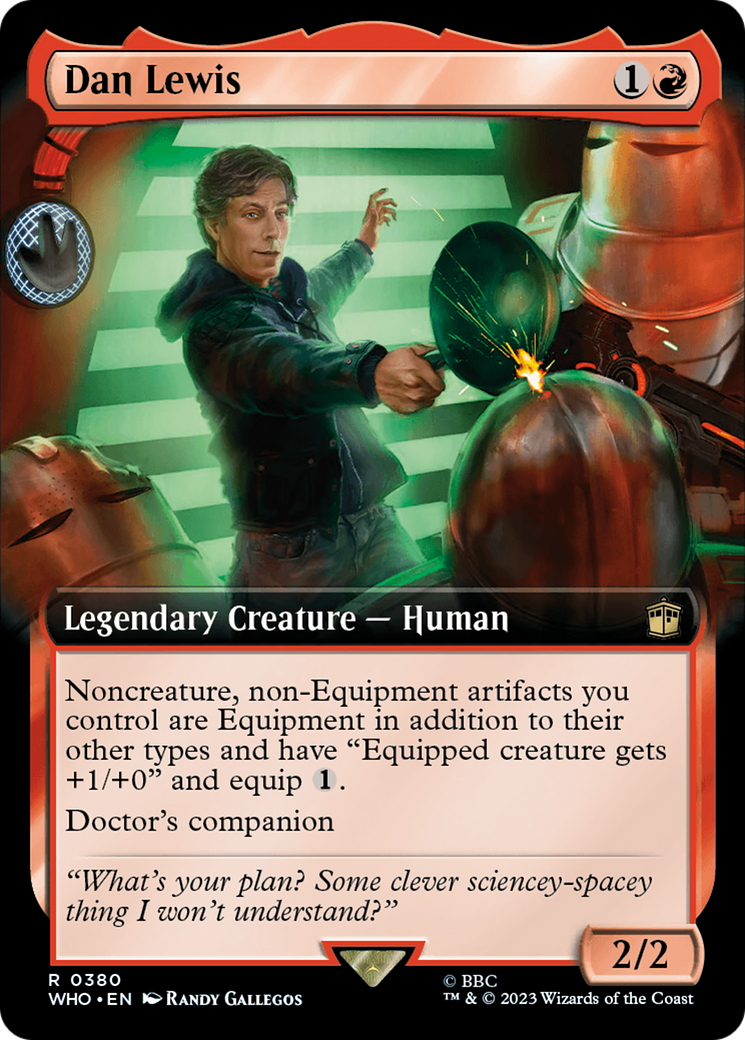 Dan Lewis (WHO-380) - Doctor Who: (Extended Art)