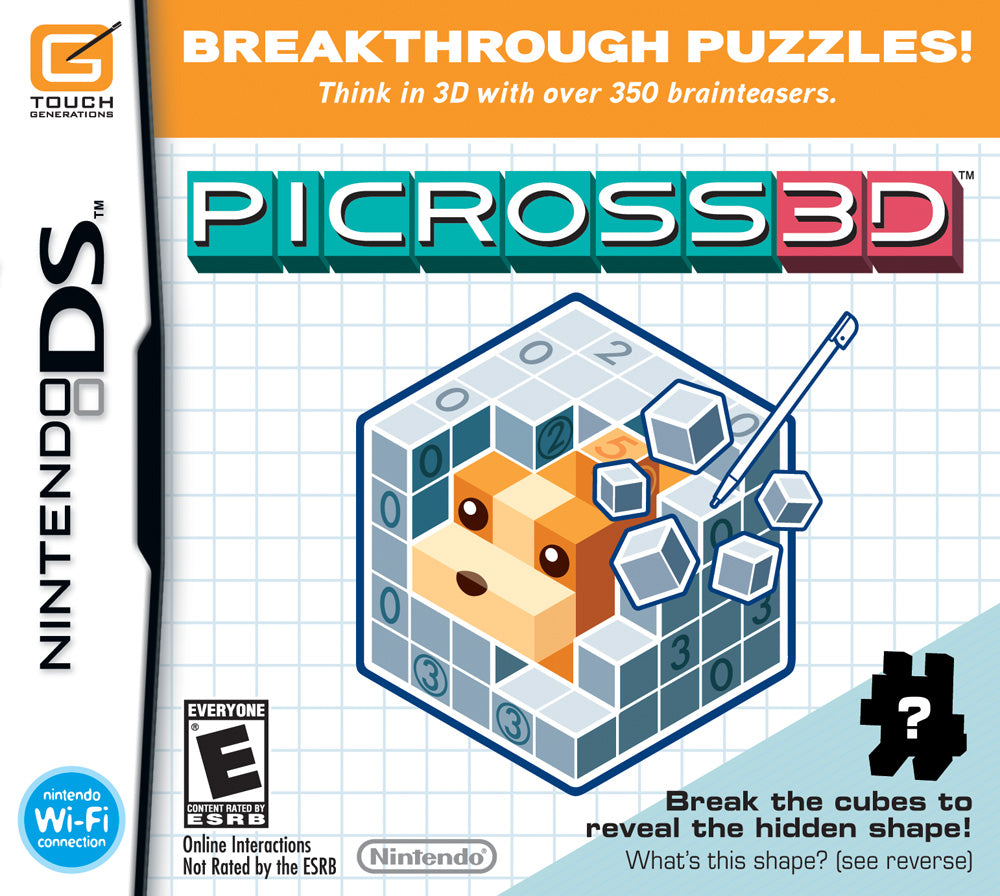 Picross 3D - Nintendo DS