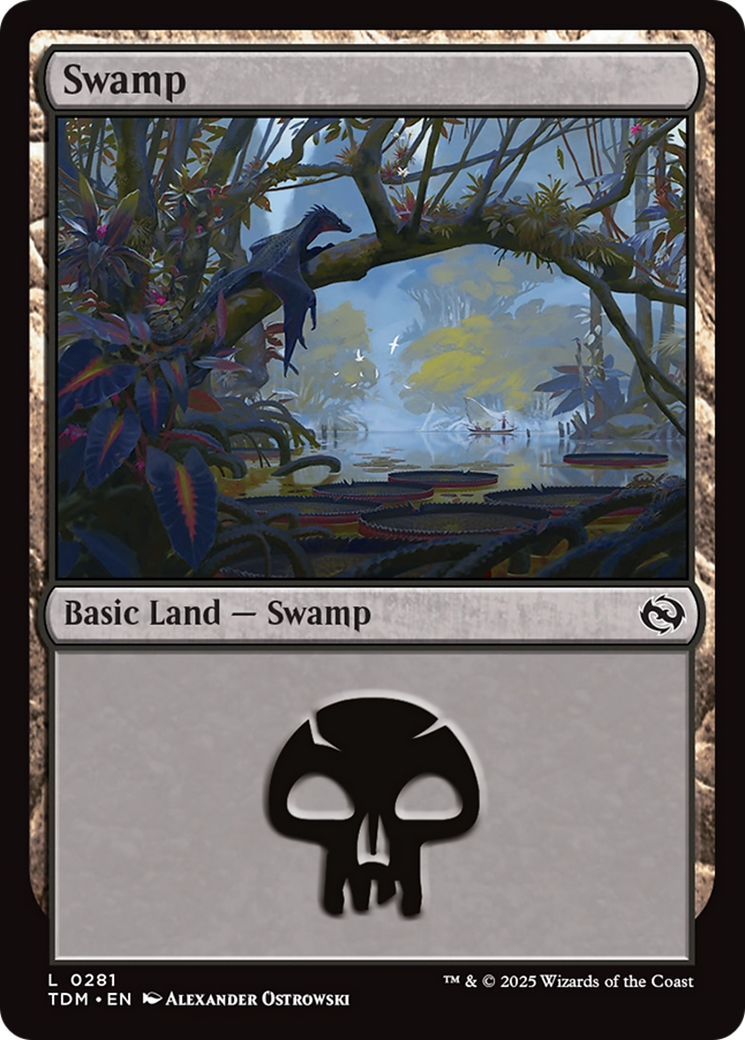 Swamp (TDM-281) - Tarkir: Dragonstorm