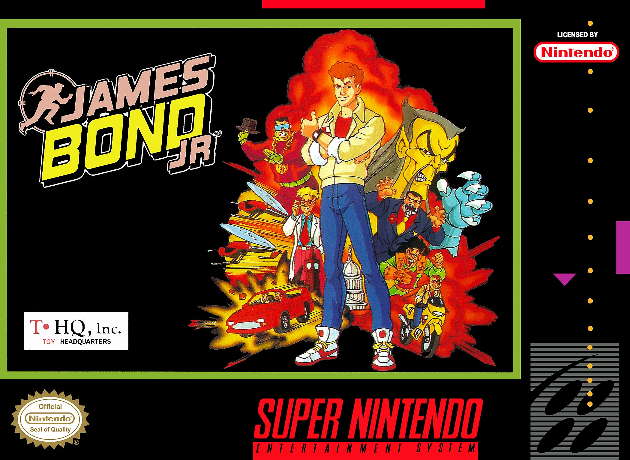 James Bond Jr. - Super Nintendo (SNES)