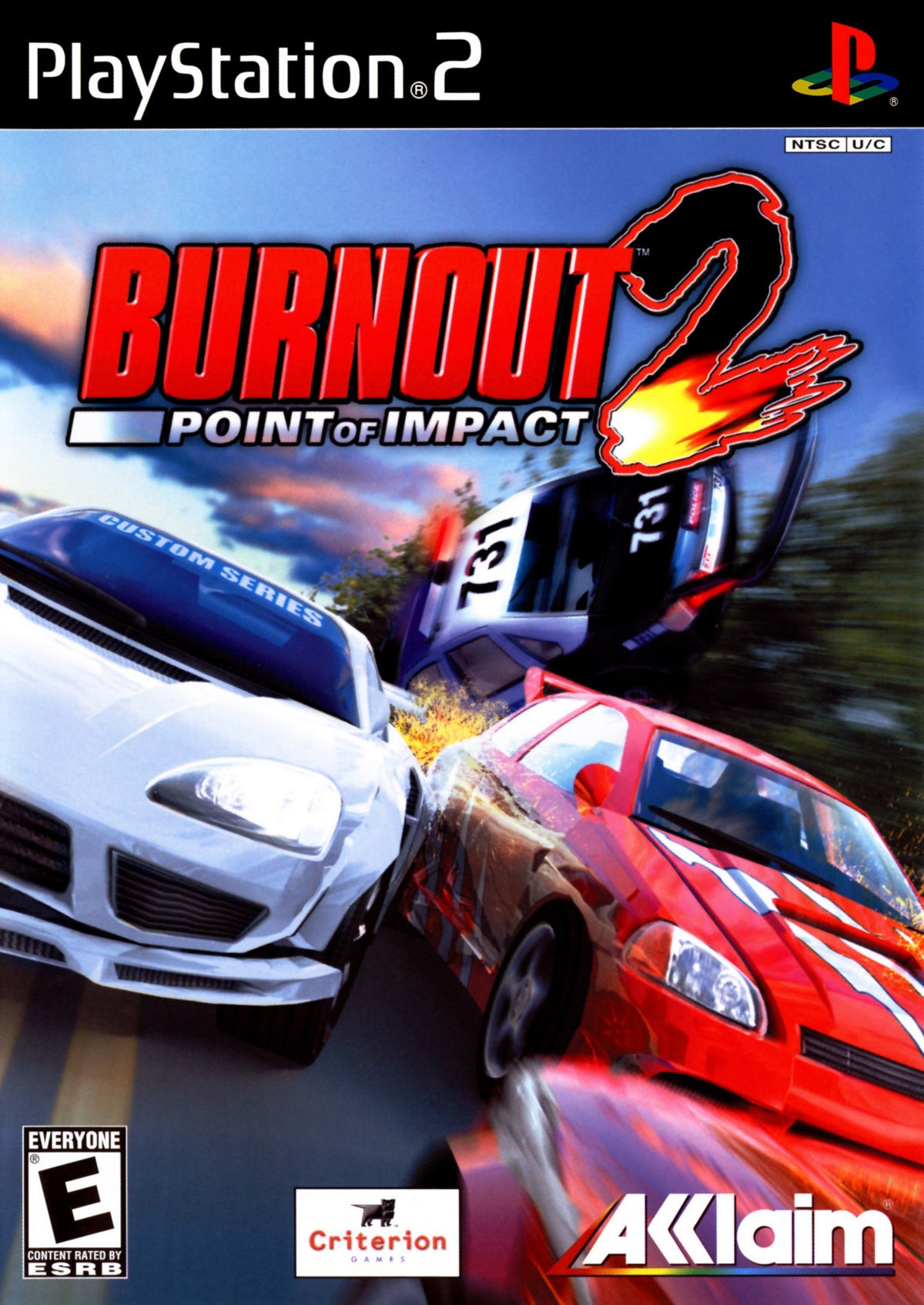 Burnout 2 Point of Impact - PlayStation 2 (PS2)