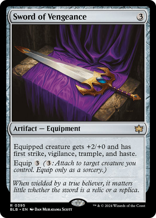 Sword of Vengeance (BLB-395) - Bloomburrow