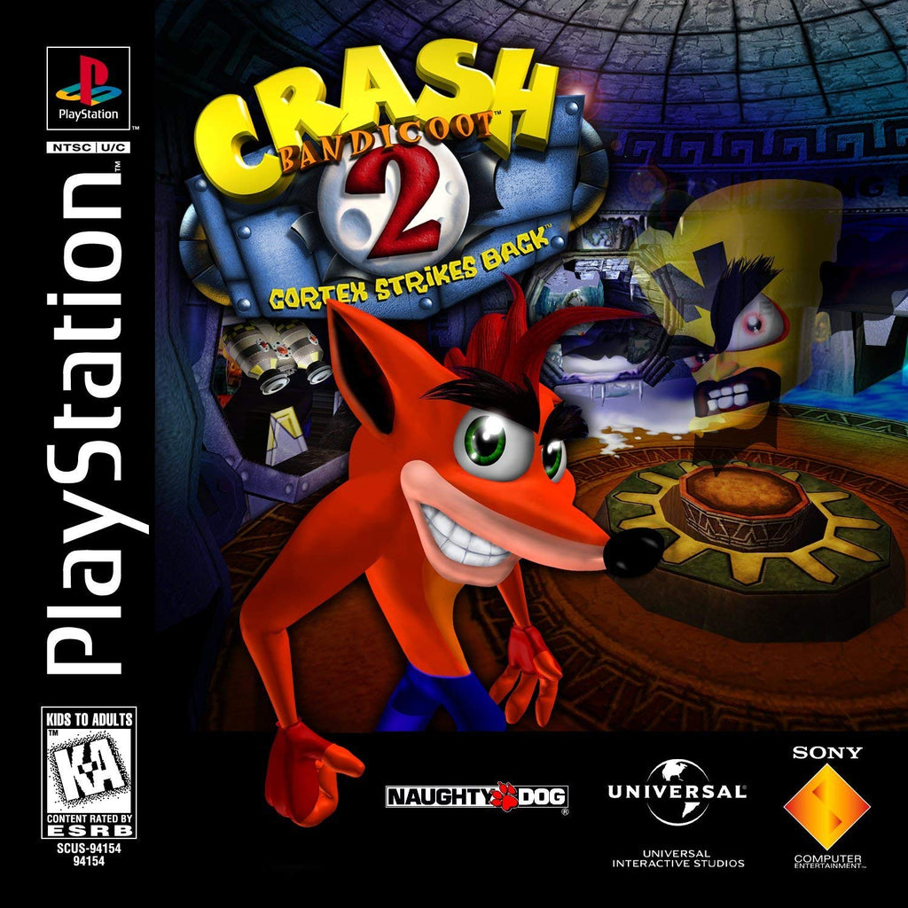 Crash Bandicoot 2: Cortex Strikes Back - PlayStation (PS1)