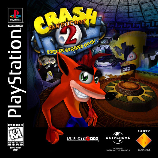 Crash Bandicoot 2: Cortex Strikes Back - PlayStation (PS1)