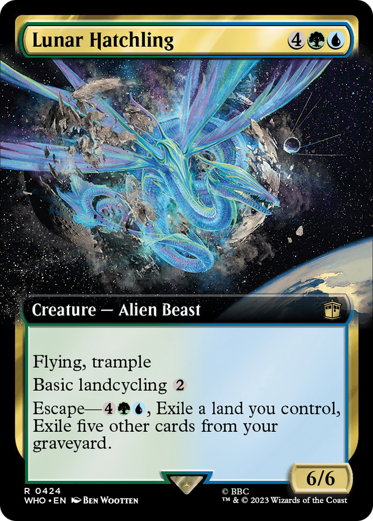 Lunar Hatchling (WHO-424) - Doctor Who: (Extended Art) Foil