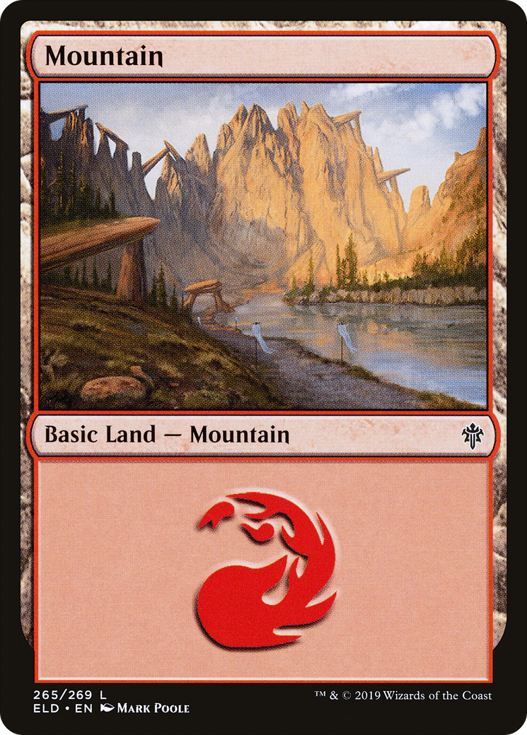 Mountain (ELD-265) - Throne of Eldraine Foil