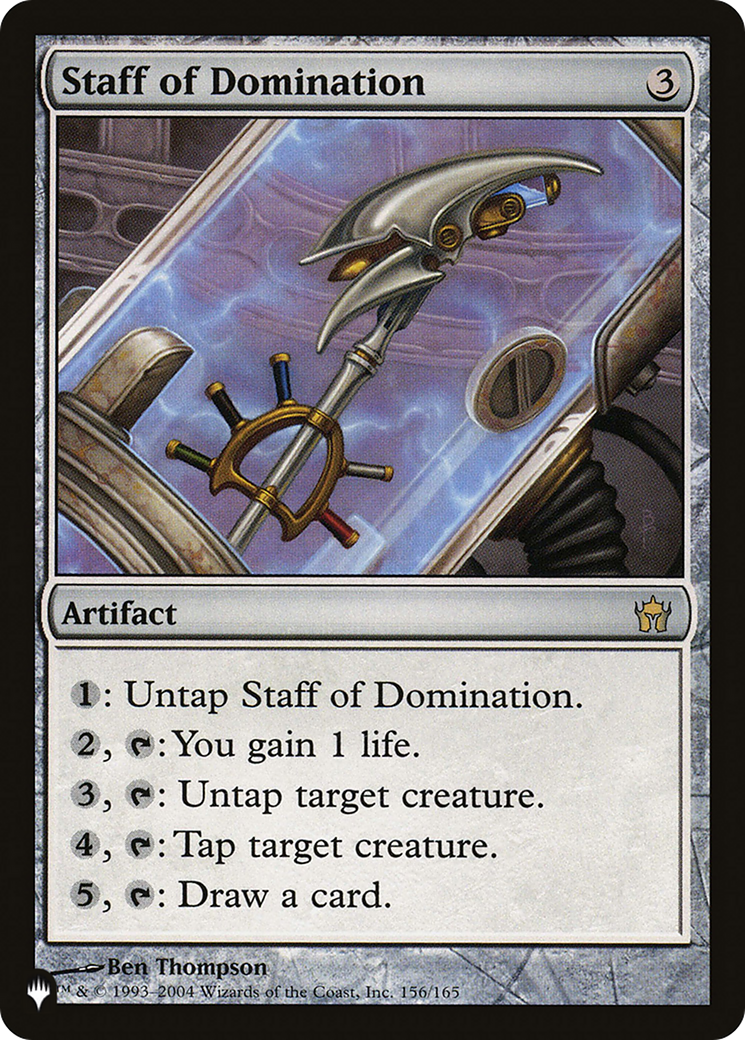 Staff of Domination (LIST-156/165) - The List