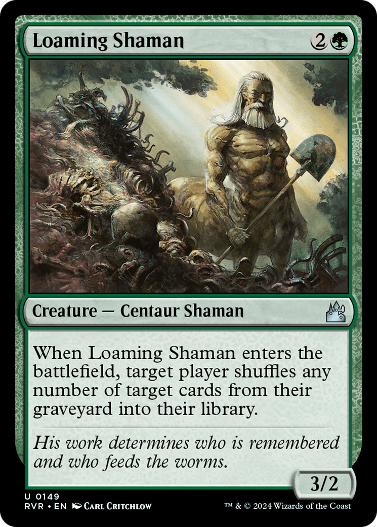 Loaming Shaman (RVR-149) - Ravnica Remastered