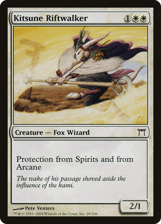 Kitsune Riftwalker (CHK-029) - Champions of Kamigawa Foil