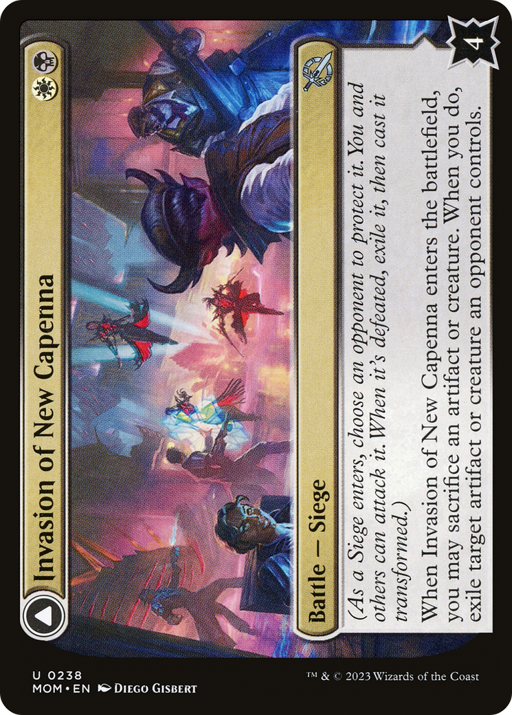 Invasion of New Capenna // Holy Frazzle-Cannon (MOM-238) - March of the Machine Foil