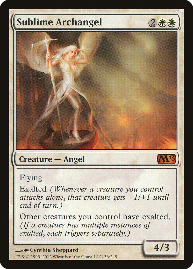 Sublime Archangel (M13-036) - Magic 2013