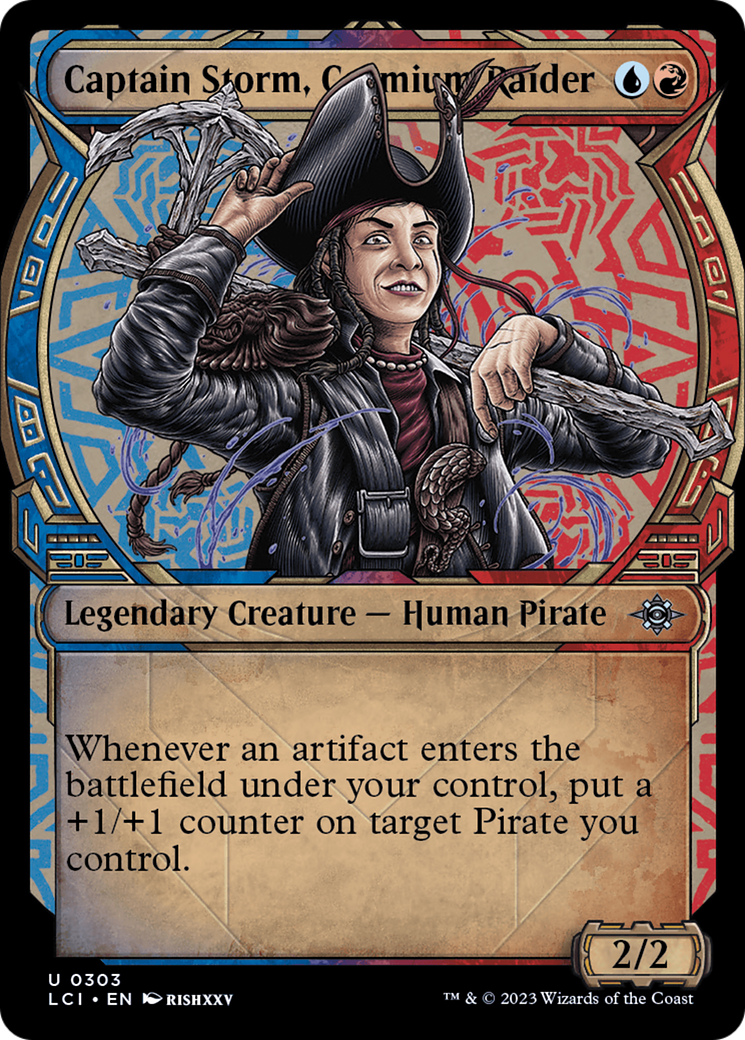 Captain Storm, Cosmium Raider (LCI-303) - The Lost Caverns of Ixalan: (Showcase)