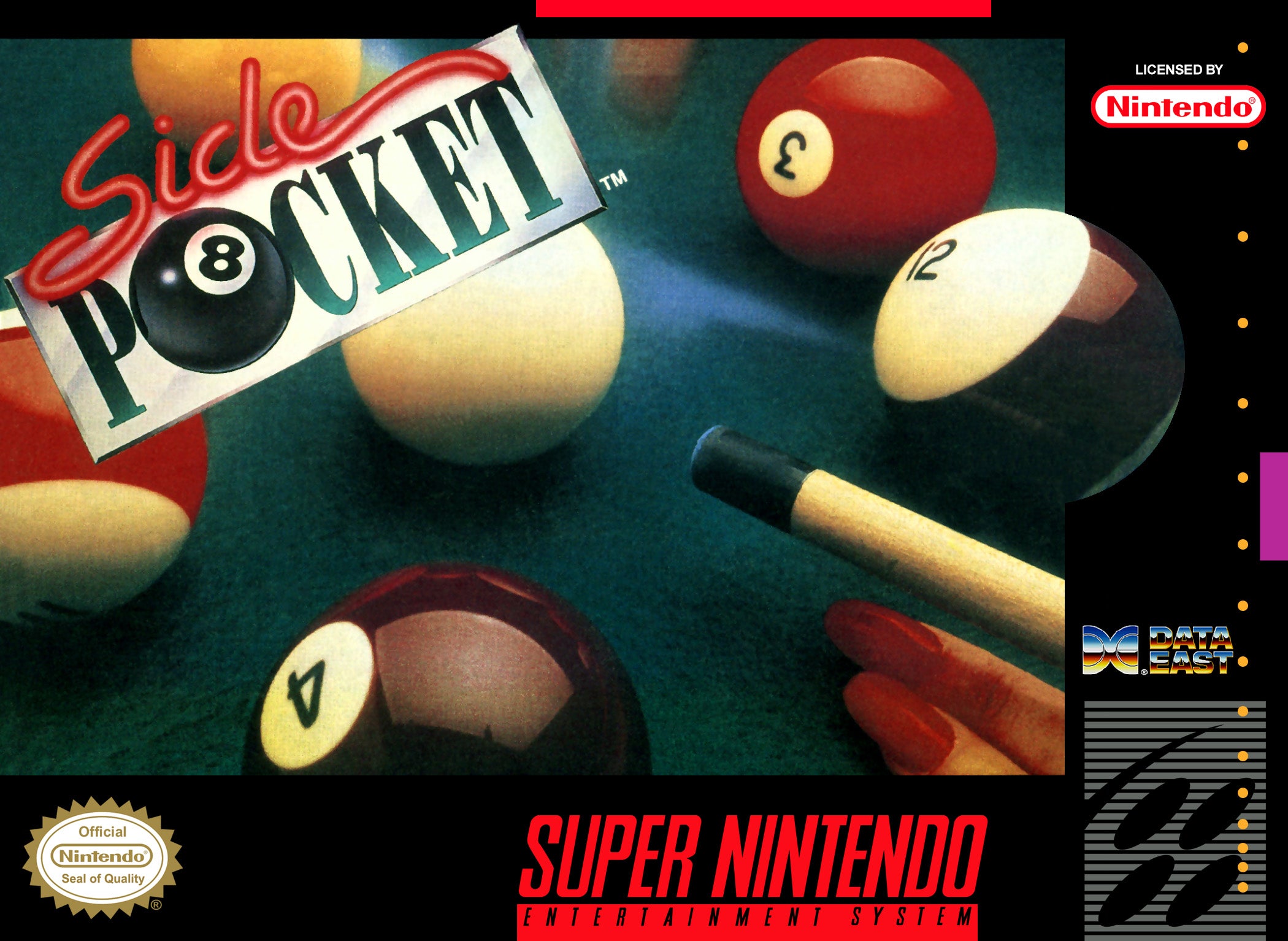 Side Pocket - Super Nintendo (SNES)