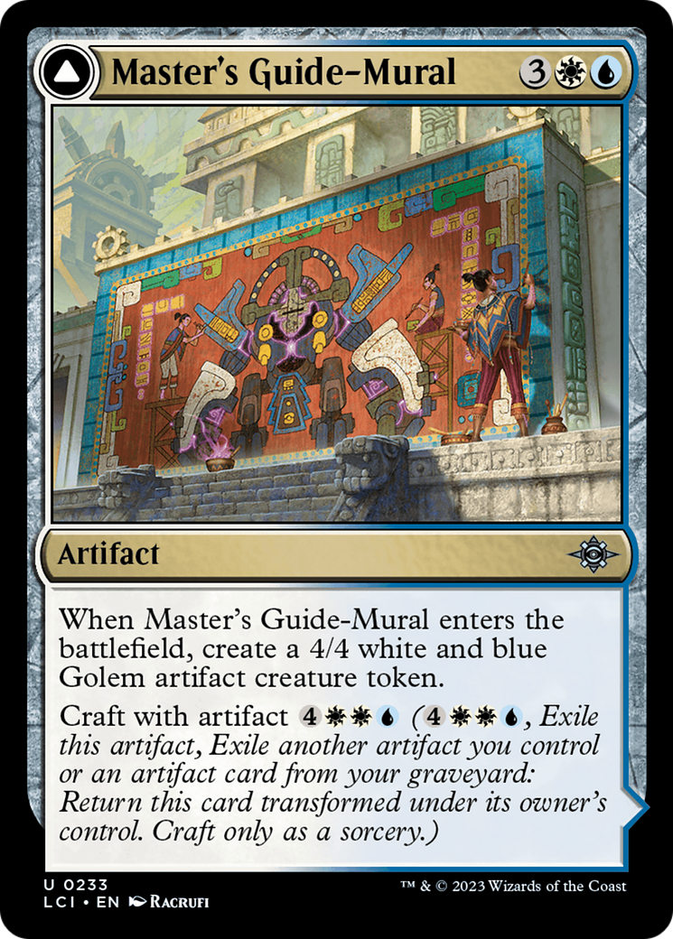 Master's Guide-Mural // Master's Manufactory (LCI-233) - The Lost Caverns of Ixalan