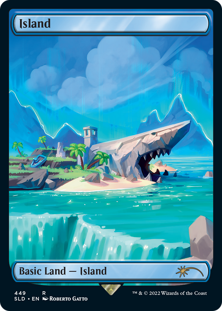 Island (SLD-449) - Secret Lair Drop: (Full Art) Foil