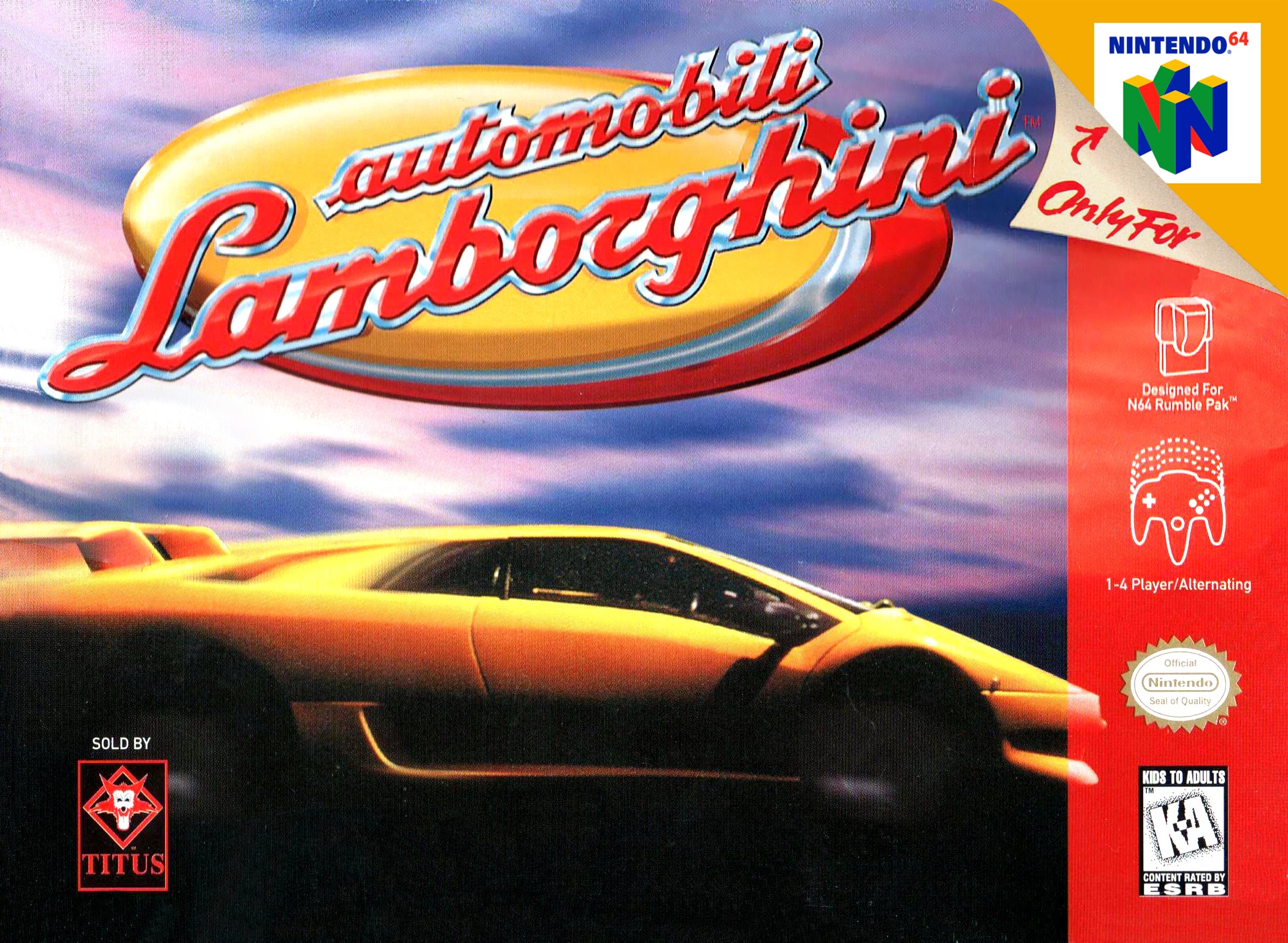 Automobili Lamborghini - Nintendo 64 (N64)
