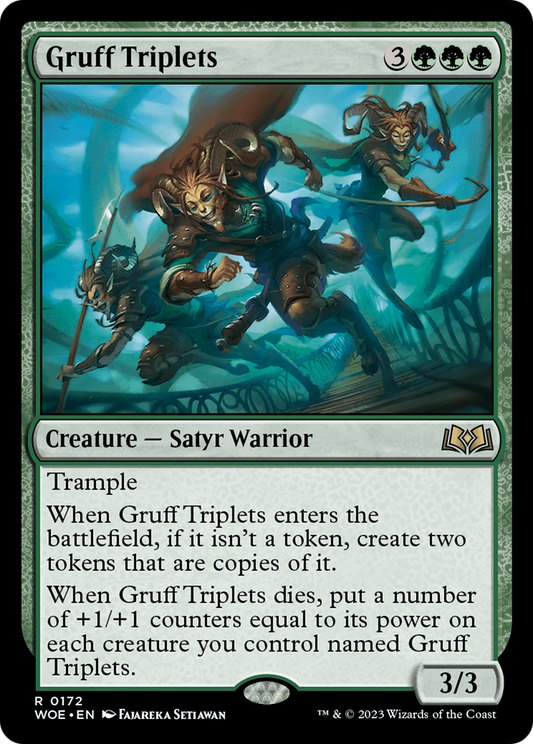 Gruff Triplets (WOE-172) - Wilds of Eldraine