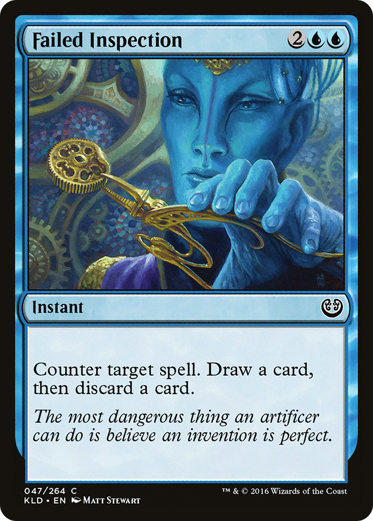 Failed Inspection (KLD-047) - Kaladesh Foil