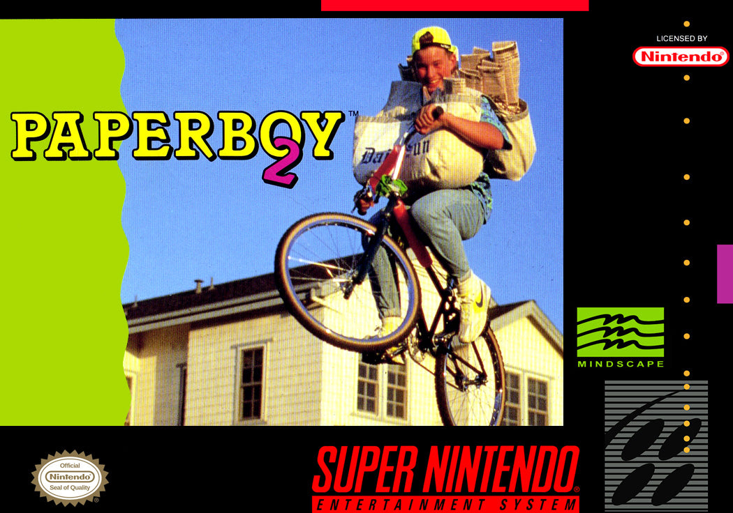 Paperboy 2 - Super Nintendo (SNES)