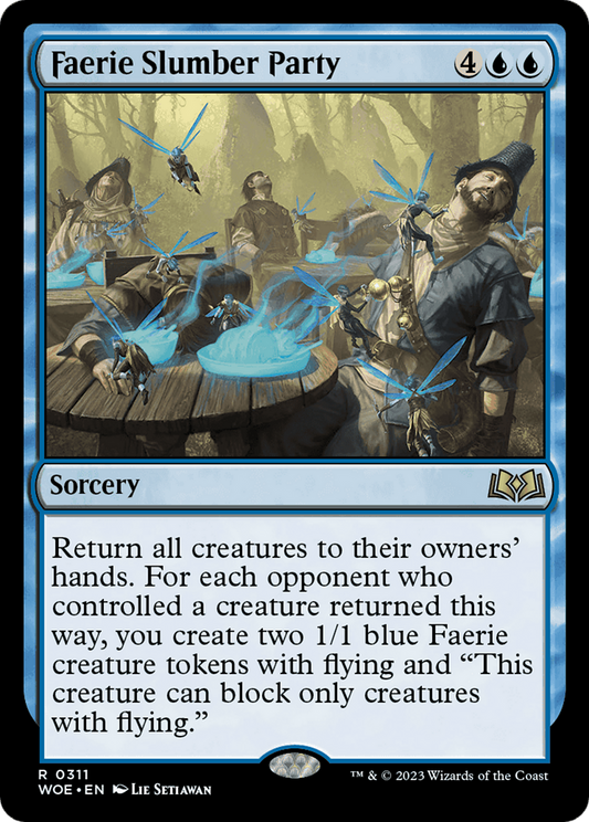 Faerie Slumber Party (WOE-311) - Wilds of Eldraine Foil