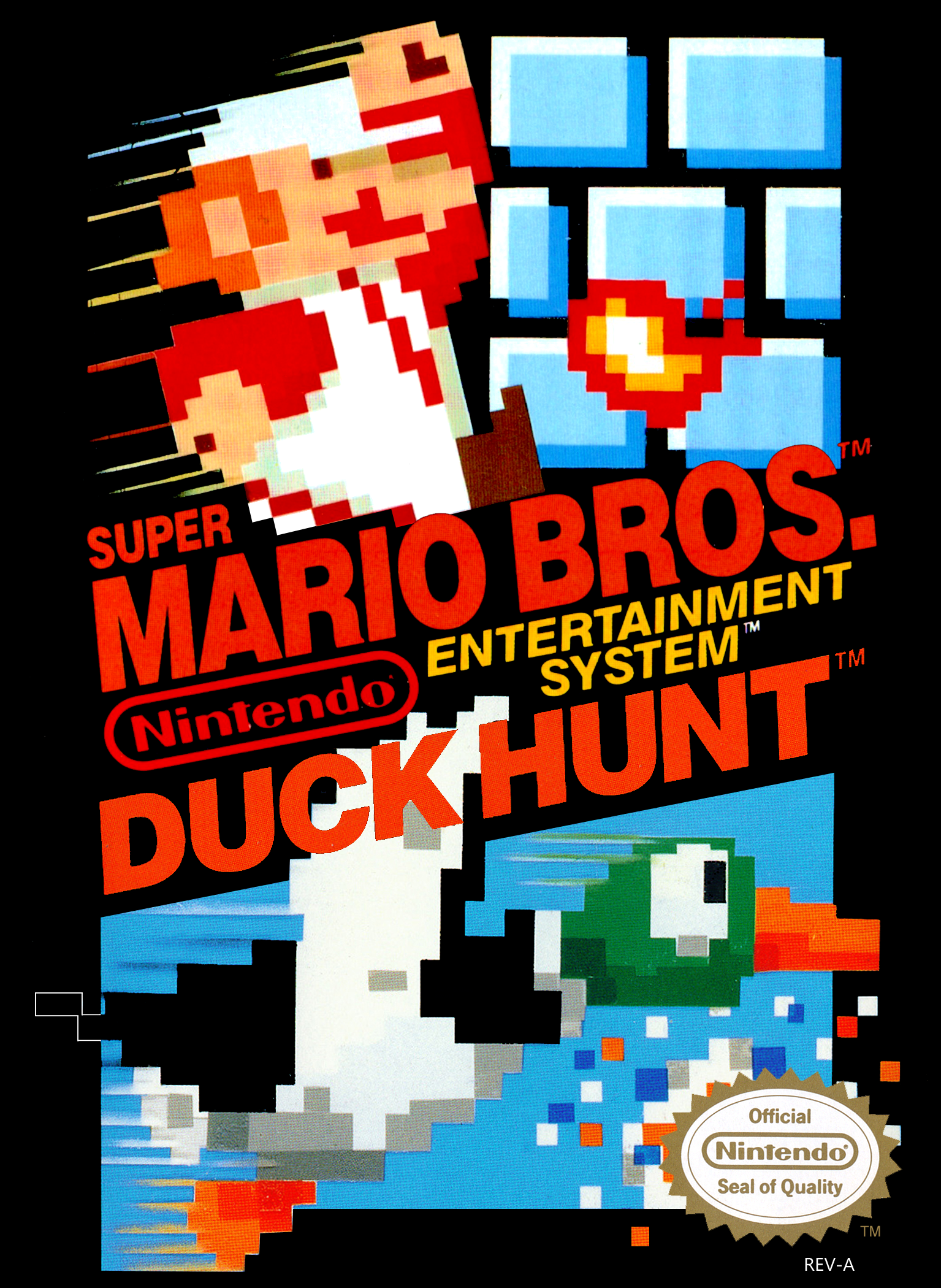 Super Mario Bros. / Duck Hunt - Nintendo (NES)