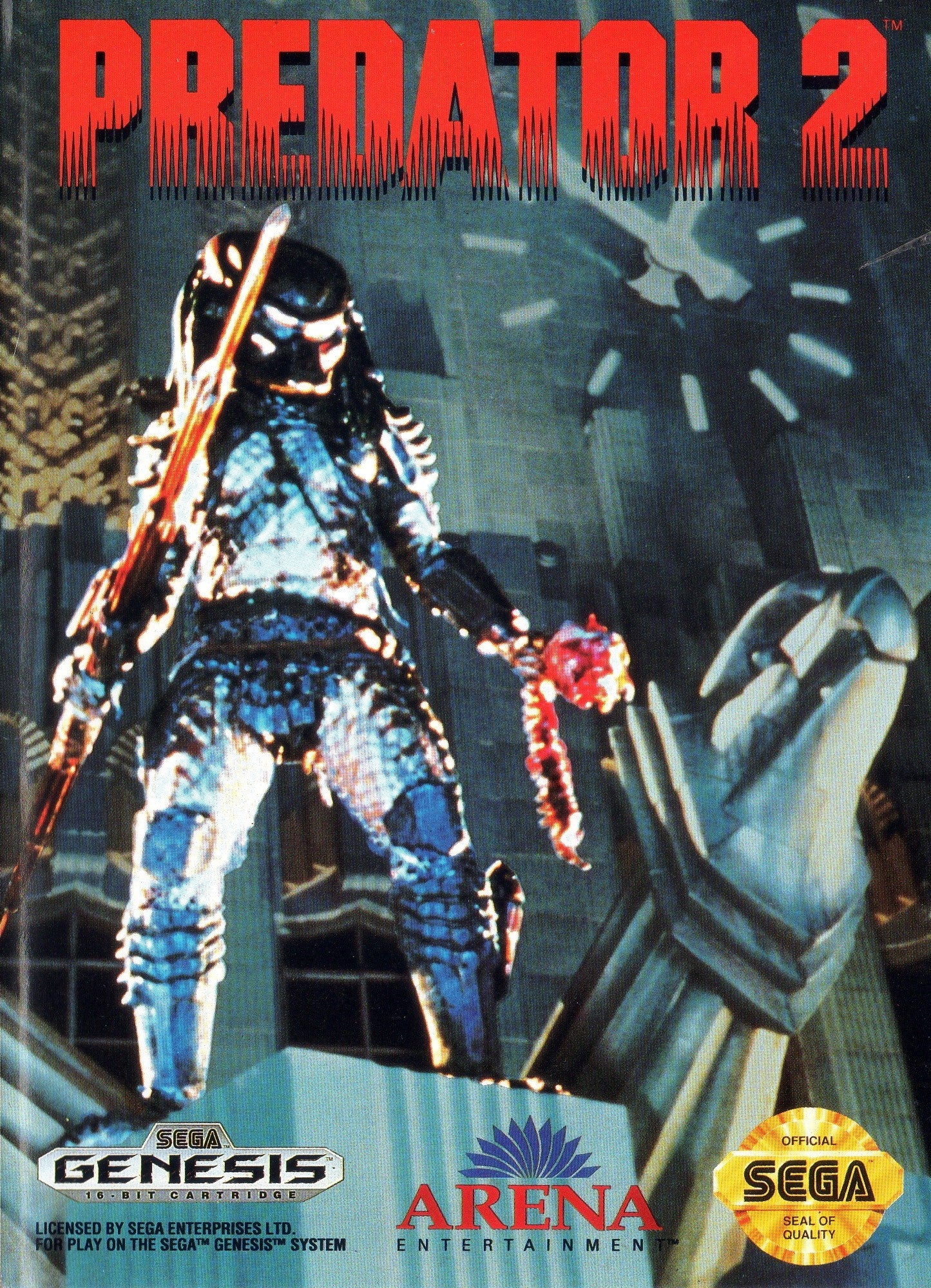 Predator 2 - Sega Genesis