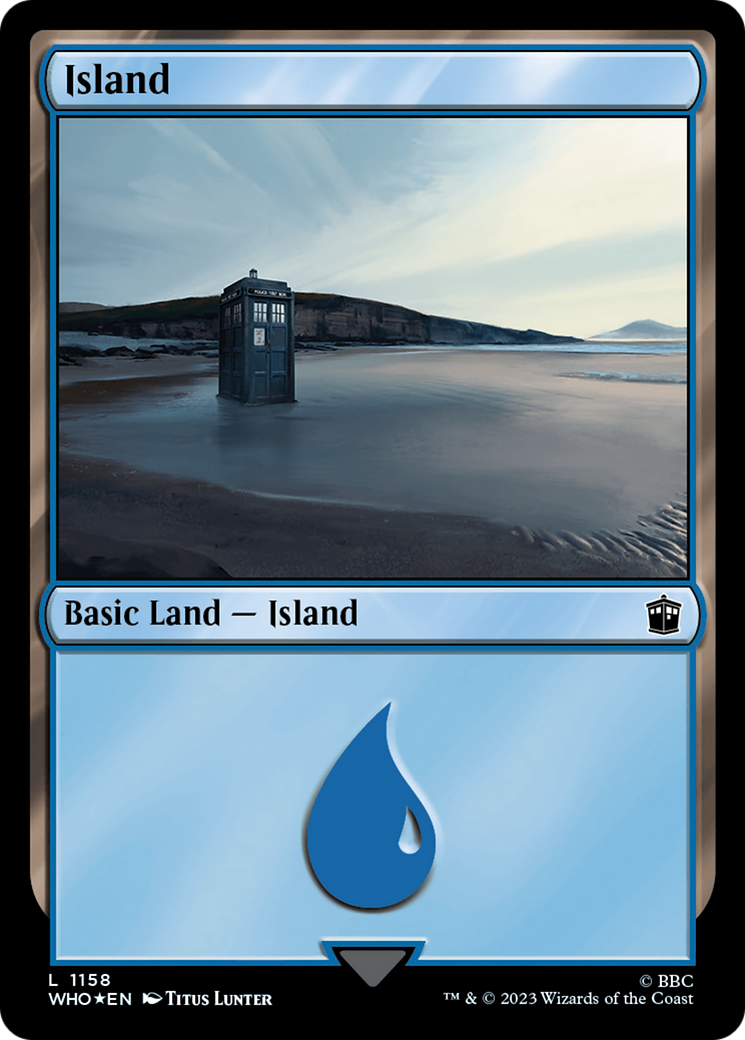 Island (WHO-1158) - Doctor Who Foil