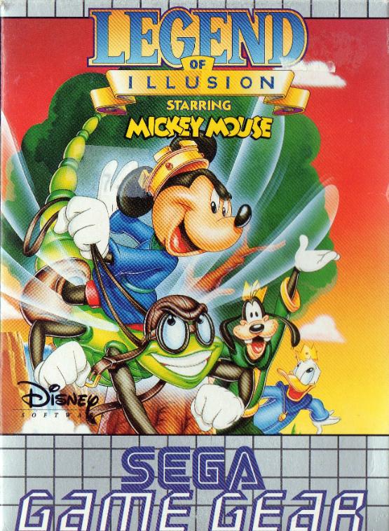 Legend of Illusion Starring Mickey Mouse - Sega Game Gear