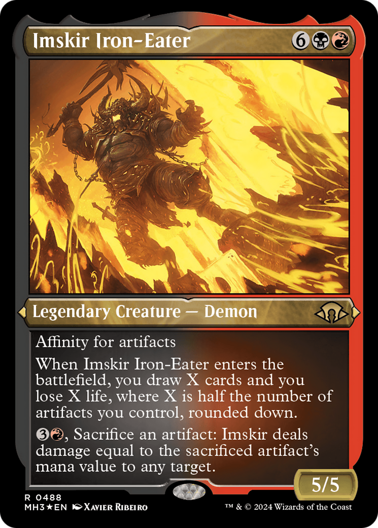 Imskir Iron-Eater (MH3-488) - Modern Horizons 3 Foil