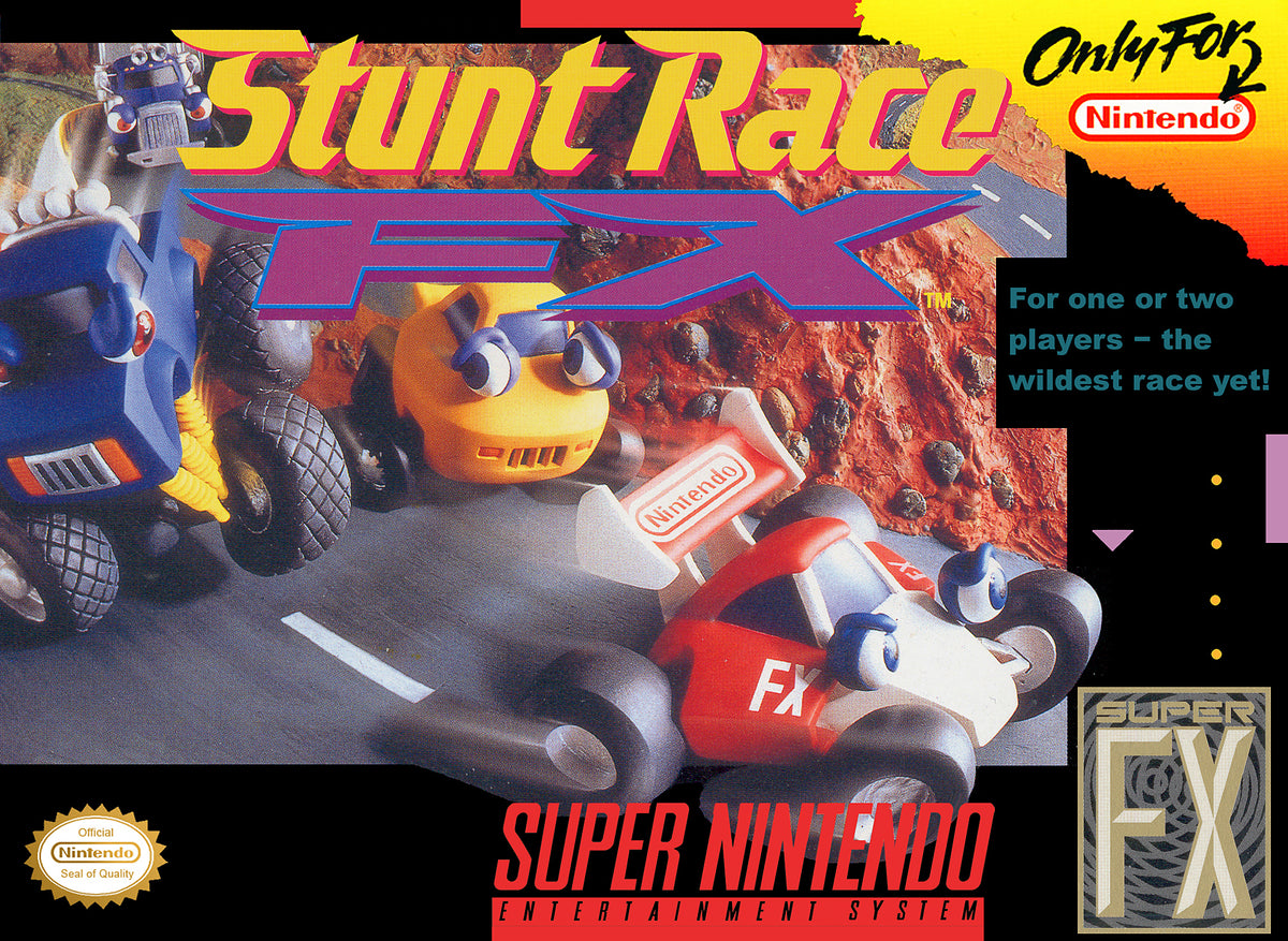 Stunt Race FX - Super Nintendo (SNES)