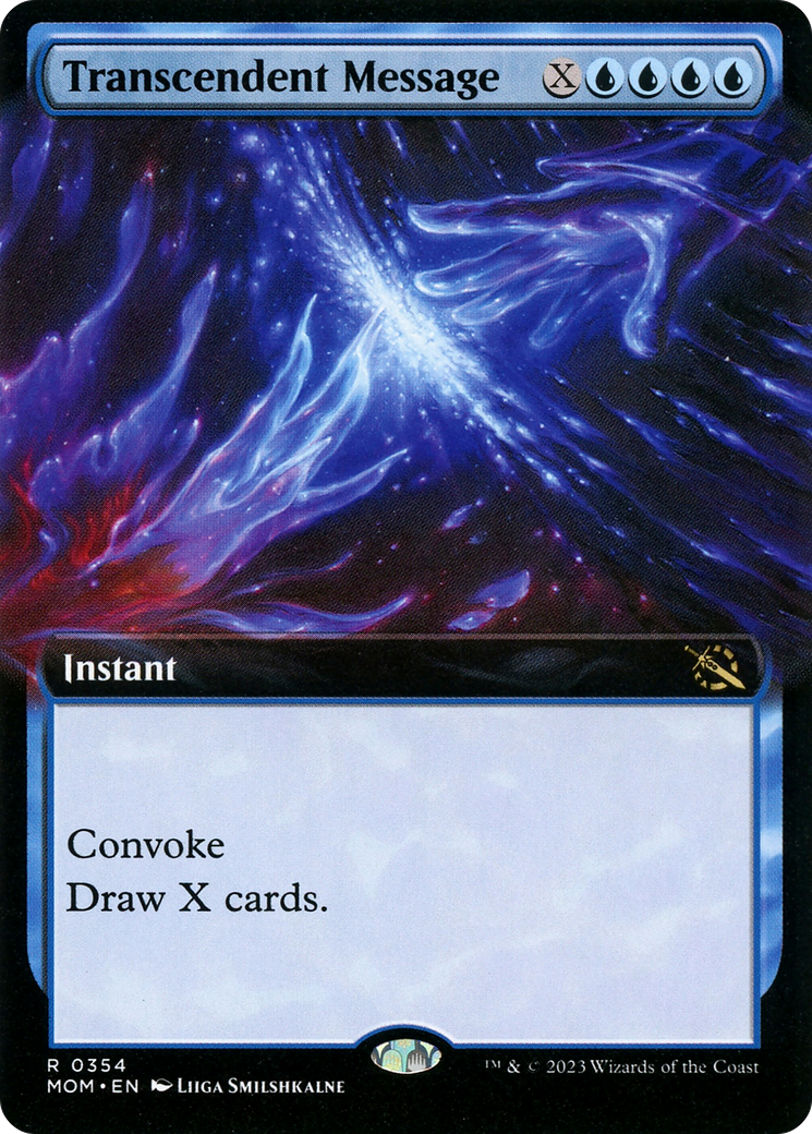 Transcendent Message (MOM-354) - March of the Machine: (Extended Art)