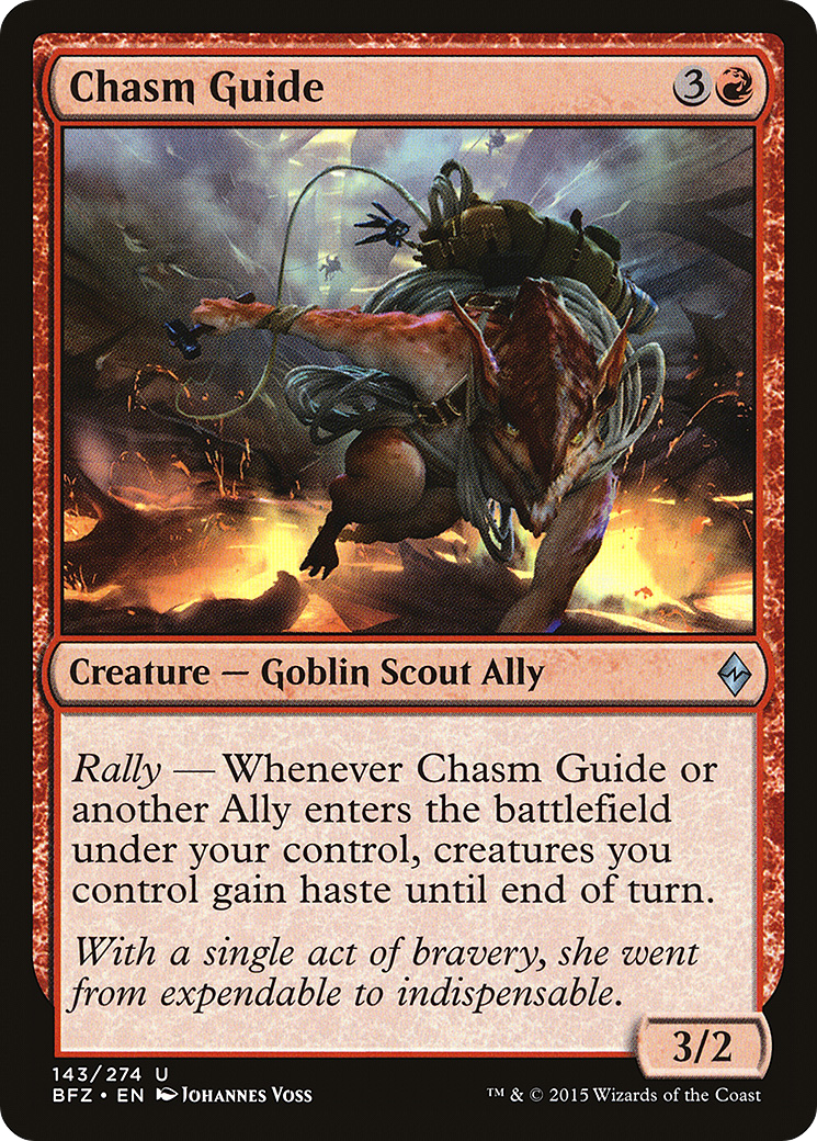 Chasm Guide (BFZ-143) - Battle for Zendikar