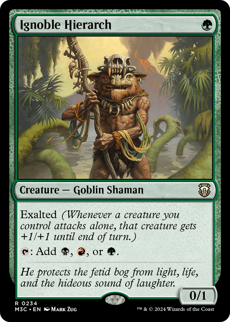 Ignoble Hierarch (M3C-234) - Modern Horizons 3 Commander