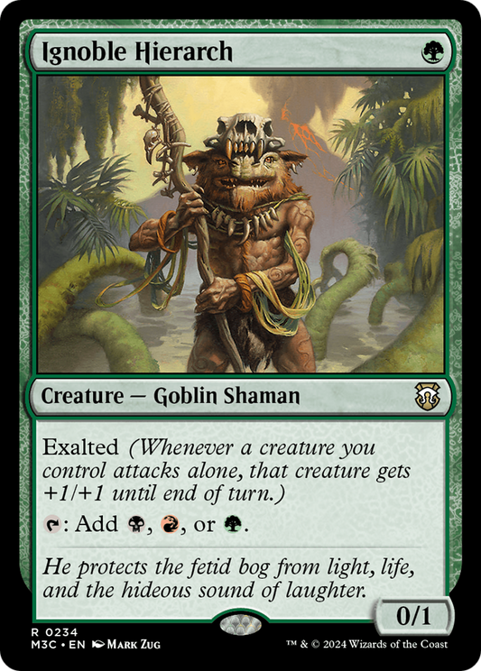 Ignoble Hierarch (M3C-234) - Modern Horizons 3 Commander